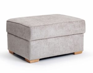 Indigo Footstool