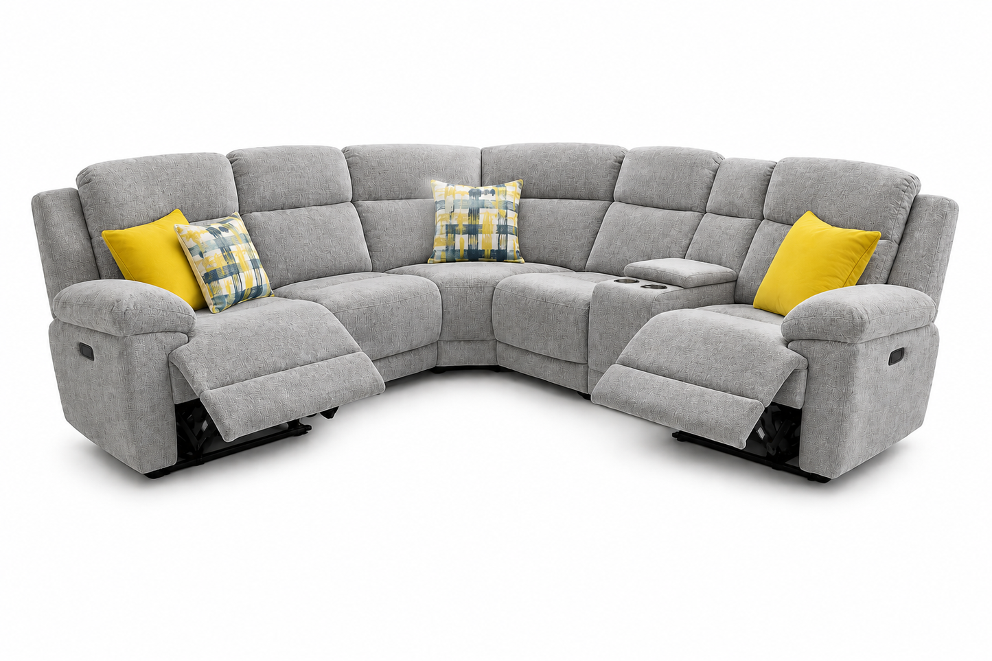 Oasis Power Corner Group Grey